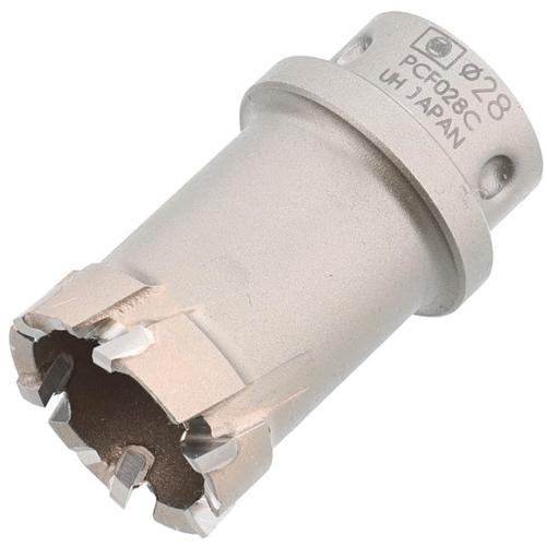 ■ミヤナガ 深穴ホールソー ポリカッター Φ28〔品番:PCF028C〕【3792030:0】[店頭受取不可]