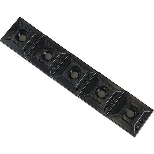 ■SG タイベース 5連タイプ(黒)BS-Q20B〔品番:BSQ20B〕【3796548:0】[送料別途見積り][法人・事業所限定][外直送][店頭受取不可]