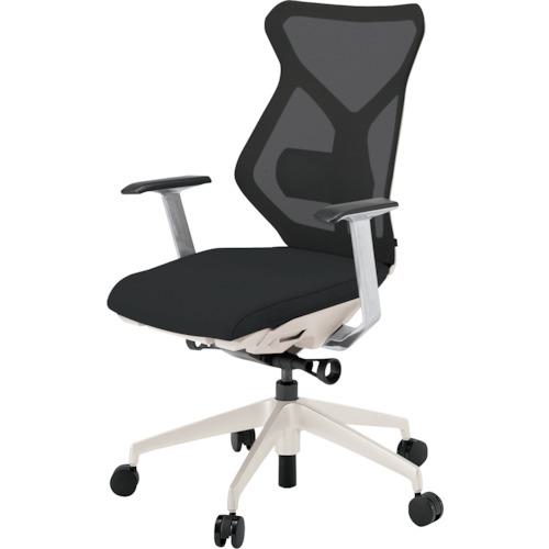 ■ITOKI セクアチェア ハイバック ベースカラーWW T型肘 張地 ブラック〔品番:KG365JV1WWT1〕【3818570:0】[送料別途見積り][法人・事業所限定][外直送][店頭受取不可]