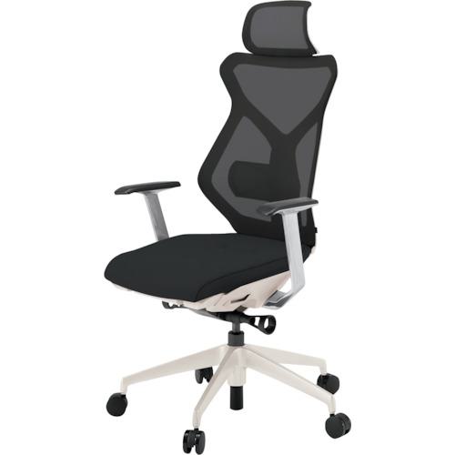 ■ITOKI セクアチェア エクストラハイバック ベースカラーWW T型肘 張地 ブラック〔品番:KG355JV1WWT1〕【3818783:0】[送料別途見積り][法人・事業所限定][外直送][店頭受取不可]｜ホームセンターバロー　店