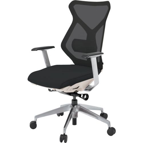 ■ITOKI セクアチェア ハイバック ベースカラーZW T型肘 張地 ブラック〔品番:KG365JV1ZWT1〕【3818832:0】[送料別途見積り][法人・事業所限定][外直送][店頭受取不可]｜ホームセンターバロー　店
