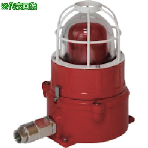 ■島田 防爆型LED警告灯(回転)DC12~24V 緑色 防塵防水IP54〔品番:IECWM1RG〕【3831301:0】[送料別途見積り][法人・事業所限定][直送][店頭受取不可]｜ホームセンターバロー　店