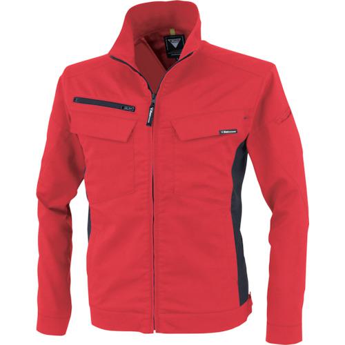 ■XEBEC 裏綿ストレッチ長袖ブルゾン1514-71-L レッド〔品番:151471L〕【3832312:0】[送料別途見積り][掲外取寄][店頭受取不可] 4,364円