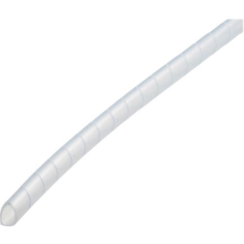 ■潤工社 ポリエチレンスパイラルチューブSE 29X25mm 25m 乳白〔品番:SE29N25〕【3835186:0】[店頭受取不可]