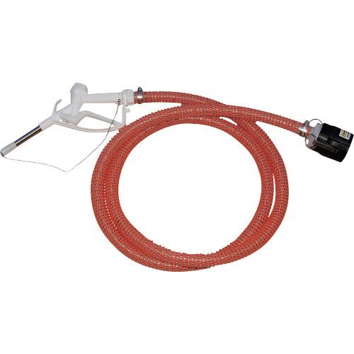 ■アクアシステム 液取ホースセットカプラ式 5m〔品番:JEHA5〕【3836512:0】[送料別途見積り][法人・事業所限定][外直送][店頭受取不可]｜ホームセンターバロー　店