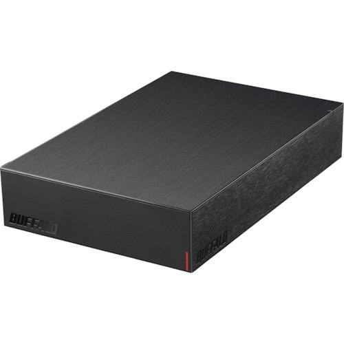 ■BUFFALO USB3.2(Gen.1)対応外付けHDD 4TB ブラック〔品番:HDLE4U3BB〕【3847742:0】[店頭受取不可]｜ホームセンターバロー　店