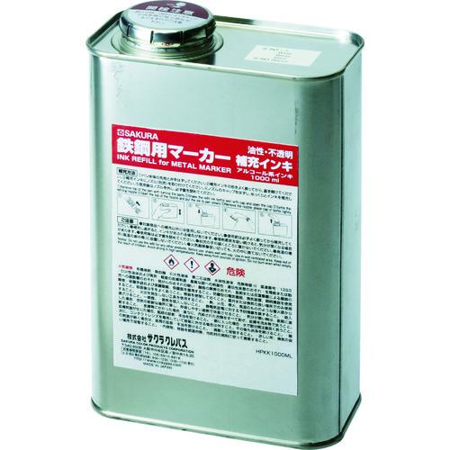 ■サクラ 鉄鋼用マーカー補充インキ 白〔品番:HPKK1000ML50W〕【3848078:0】[店頭受取不可] の商品写真