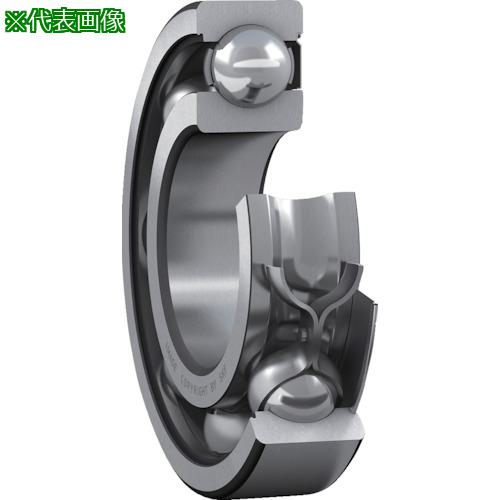 ■SKF 単列深溝玉軸受 軸受片側鋼板シールド 内径60mmX外径130mmX幅31mm〔品番:6312Z〕【3849363:0】[送料別途見積り][店頭受取不可]