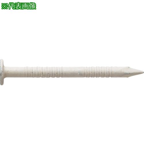 ■WAKAI 垂直プラ連結釘 ステンレス カクテルネイル 25mm リング釘 アイボリーベージュ《10巻入》〔品番:325M654〕【3858610×10:0】[送料別途見積り][掲外取寄][店頭受取不可]