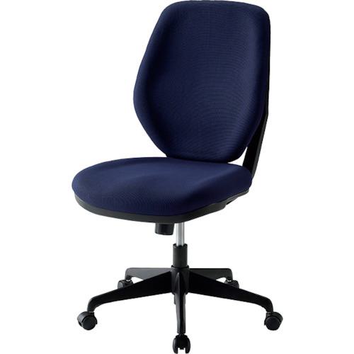 ■イノウエ ハイバック チェア ネイビー〔品番:LUX39NV〕【3870612:0】[送料別途見積り][法人・事業所限定][外直送][店頭受取不可]｜ホームセンターバロー　店