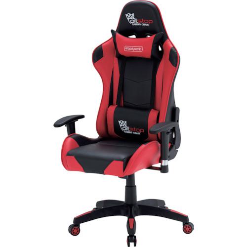■イノウエ ゲ-ミングチェア レッド〔品番:IRS38RD〕【3870640:0】[送料別途見積り][法人・事業所限定][外直送][店頭受取不可] 28,100円