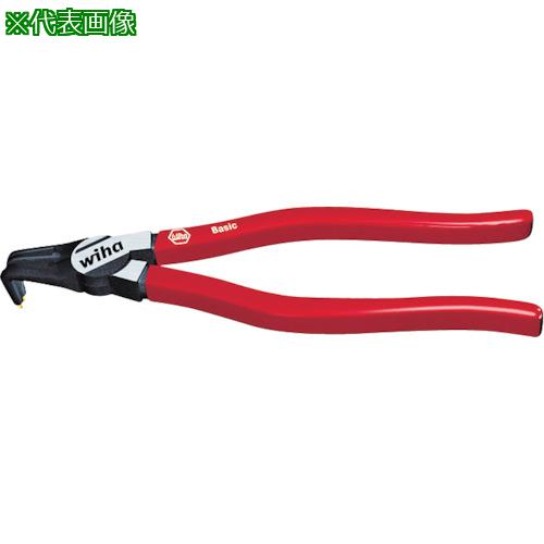 ■wiha 穴用スナップリングプライヤーマジックチップ付先端90°〔品番:Z335J4101〕【3873838:0】[店頭受取不可]