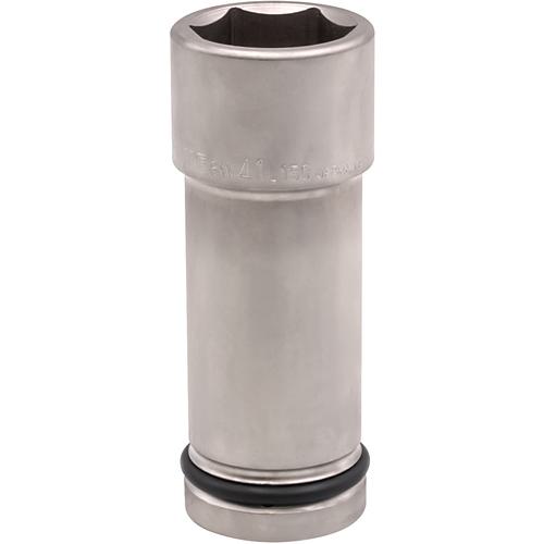 ■TONE インパクト用超ロングソケット 対辺寸法41mm 差込角25.4mm〔品番:8NV41L150〕【3876179:0】[店頭受取不可] 7,885円