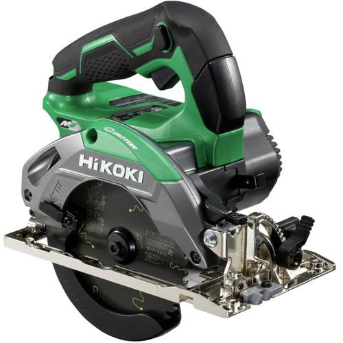 ■HiKOKI コードレス丸のこ 36V 125mm(黒鯱チップソー付) 本体のみ グリーン〔品番:C3605DASKNN〕【3878657:0】[店頭受取不可]