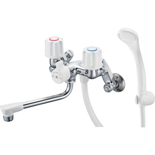■SANEI ツーバルブシャワー混合栓〔品番:SK1104DW13〕【3889561:0】[送料別途見積り][掲外取寄][店頭受取不可]