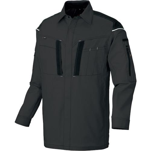■アイトス ニュームービンカット フルハーネス仕様長袖シャツ チャコールグレー L〔品番:AZ6836014L〕【3899269:0】[送料別途見積り][掲外取寄][店頭受取不可]