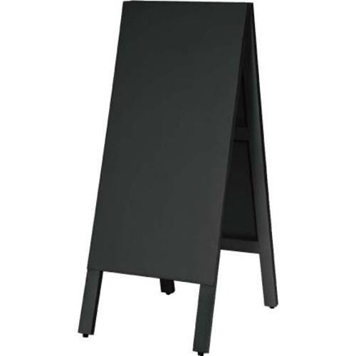 ■馬印 多目的A型案内板(黒)両面〔品番:WA450VK〕【3910442:0】[送料別途見積り][法人・事業所限定][外直送][店頭受取不可]