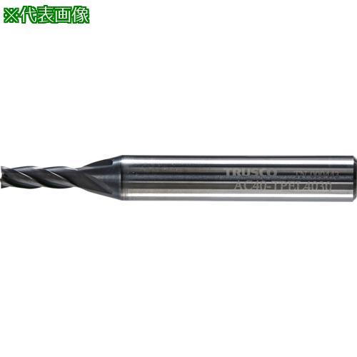 ■TRUSCO エンドミル 超硬スクエアエンドミル(4枚刃・3D・シャープコーナー)20.0〔品番:AC40TPEL4200〕【3911472:0】[店頭受取不可]｜ホームセンターバロー　店