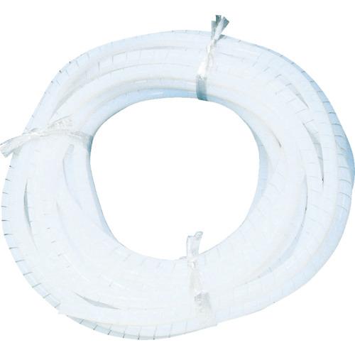 ■フロンケミカル フッ素樹脂(PTFE)スパイラルチューブ 6φ&times;8φ&times;10m〔品番:NR0514002〕【3916006:0】[店頭受取不可]｜ホームセンターバロー　店