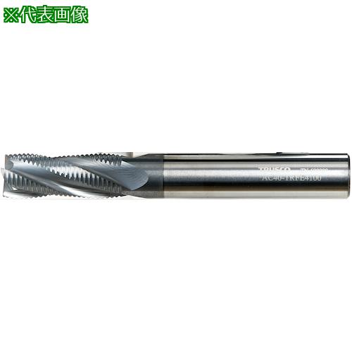 ■TRUSCO 一般鋼粗加工用ラフィングエンドミル(ねじれ角25°)16.0〔品番:AC40TRFE4160〕【3924094:0】[店頭受取不可]