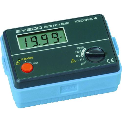 ■横河 ディジタル接地抵抗計〔品番:EY200〕【3925382:0】[送料別途見積り][法人・事業所限定][店頭受取不可]