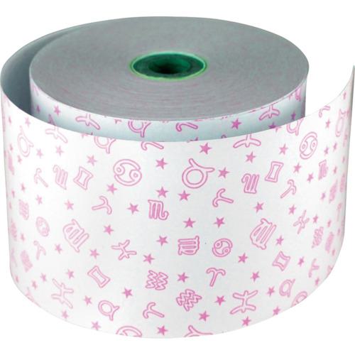 ■グリーンクロス ファンシーレジ用紙 58mm幅 星座 ピンク 20巻入り〔品番:6300028055〕【3928792:0】[法人・事業所限定][直送元][店頭受取不可]