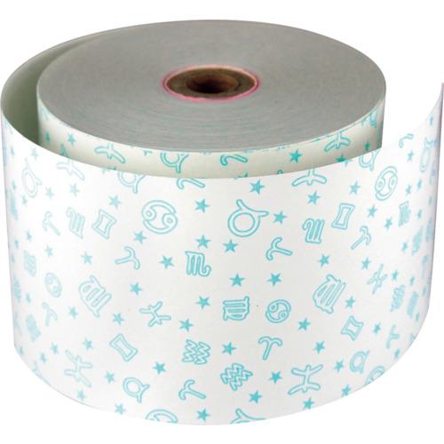 ■グリーンクロス ファンシーレジ用紙 80mm幅 星座 青 20巻入り〔品番:6300028083〕【3928808:0】[法人・事業所限定][直送元][店頭受取不可]