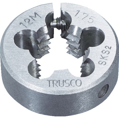 ■TRUSCO 丸ダイス 細目 75径 M48X1.5(SKS)〔品番:T75D48X1.5〕【3961242:0】[送料別途見積り][店頭受取不可]｜ホームセンターバロー　店