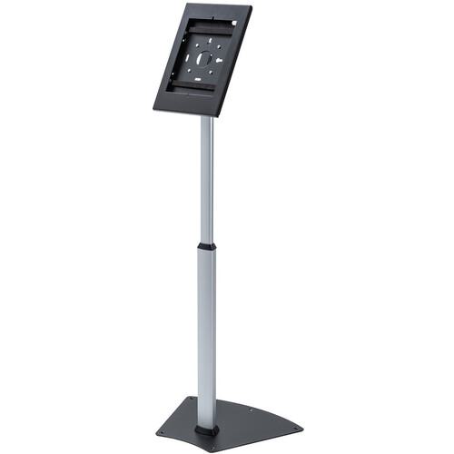 ■SANWA 高さ可変機能・セキュリティボックス付きiPadスタンド〔品番:CRLASTIP32〕【3979795:0】[法人・事業所限定][外直送元][店頭受取不可]