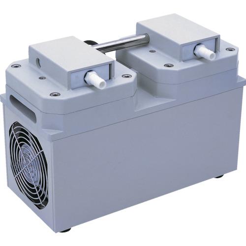 ■アルバック 単相100V ダイアフラム型ドライ真空ポンプ 幅161mm〔品番:DTC60〕【3981576:0】[店頭受取不可]｜ホームセンターバロー　店