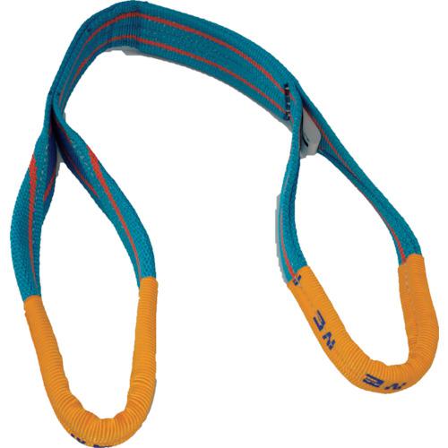 ■TESAC ブルースリング(JIS4等級・両端アイ形)荷重2.0t 全長8.5m〔品番:4E50X8.5〕【4024040:0】[送料別途見積り][法人・事業所限定][外直送][店頭受取不可]