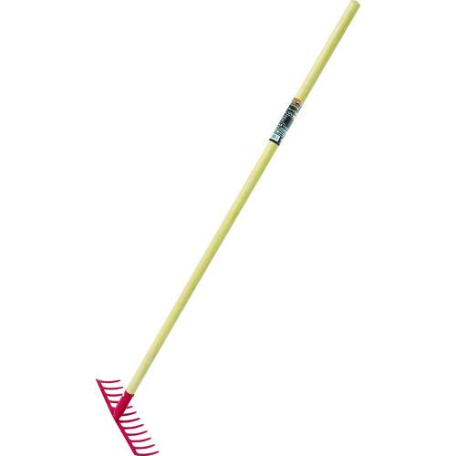 ■TRUSCO スチールレーキ 木柄 12本爪〔品番:TSRM12〕【4026080:0】[直送DS][店頭受取不可]