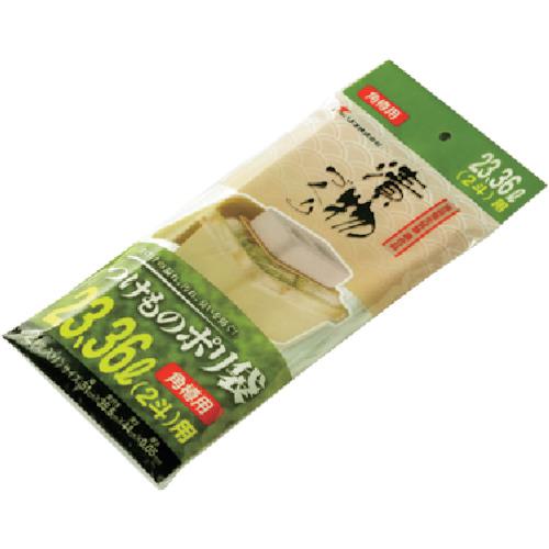 ■RISU つけものポリ袋 角 23.36L(2斗)用《100個入》〔品番:GTPE041〕【4028754×100:0】[送料別途見積り][法人・事業所限定][外直送][店頭受取不可] 27,335円
