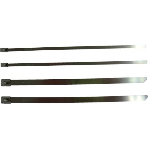 ■PANDUIT MLTタイプ 自動ロック式ステンレススチールバンド SUS304 幅4.6mm 長さ998mm 25本入り MLT12S-Q〔品番:MLT12SQ〕【4036913:0】[店頭受取不可]｜ホームセンターバロー　店