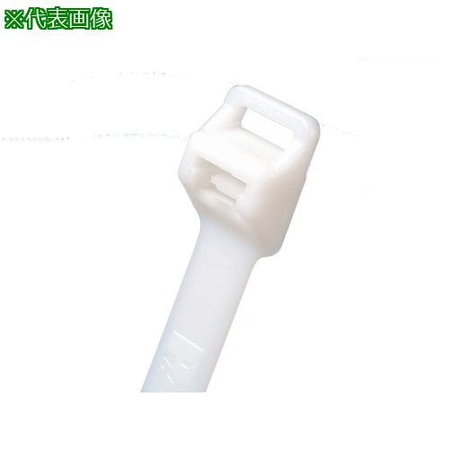 ■PANDUIT ナイロン結束バンド ナチュラル (100本入) 幅12.7mm〔品番:PLT10EHC〕【4037073:0】[店頭受取不可]