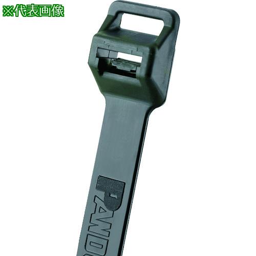 ■PANDUIT ナイロン結束バンド 耐候性黒(100本入)幅12.7 厚さ2.2〔品番:PLT12EHC0〕【4037103:0】[店頭受取不可]