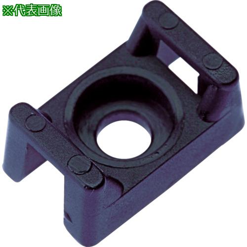 ■PANDUIT タイマウント 耐候性ポリプロピレン黒 (1000個入)〔品番:TM2S8M100〕【4038754:0】[店頭受取不可]
