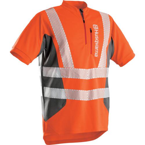 ■Husqvarna T-シャツ テクニカル ハイビズ(半袖)M〔品番:H596303950〕【4041007:0】[送料別途見積り][法人・事業所限定][外直送][店頭受取不可]
