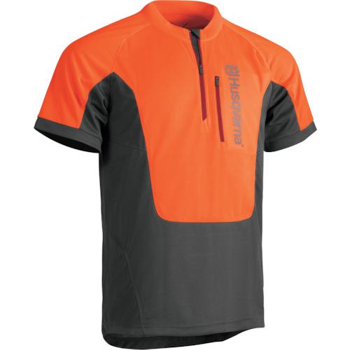 ■Husqvarna T-シャツ テクニカル(半袖)M〔品番:597661150〕【4041014:0】[送料別途見積り][法人・事業所限定][外直送][店頭受取不可]