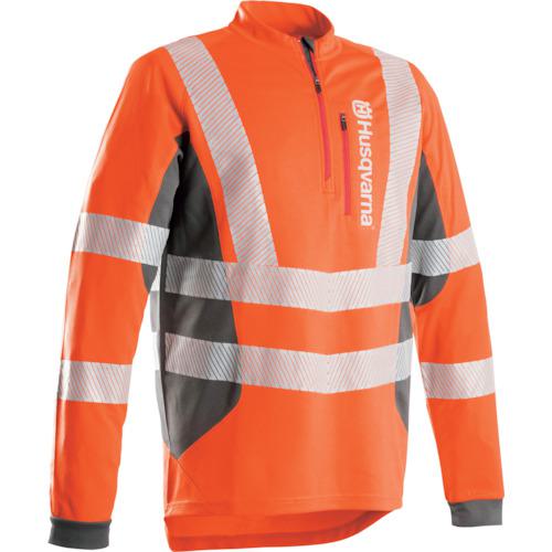 ■Husqvarna T-シャツ テクニカル ハイビズ(長袖)XL〔品番:596303858〕【4042633:0】[送料別途見積り][法人・事業所限定][外直送][店頭受取不可]｜ホームセンターバロー　店