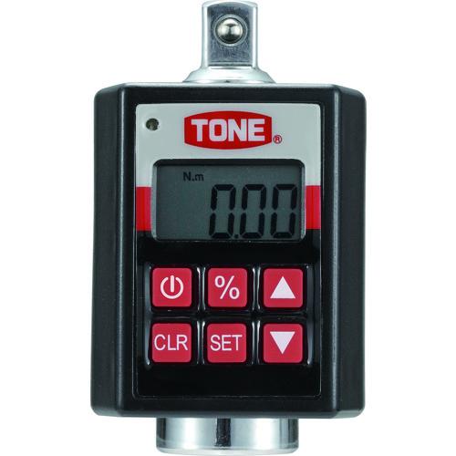 ■TONE トルクレンチ(デジタル式) ハンディデジトルク ルク調整範囲10~135N・m 差込角9.5mm〔品番:H3DT135〕【4052277:0】[店頭受取不可]