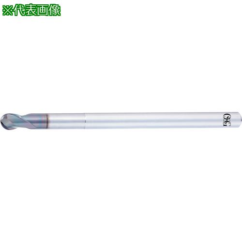 ■OSG 銅電極用DLC超硬エンドミル 高精度仕上げ用2刃 ロングネックボールタイプ AE-LNBD-N(3056426)〔品番:AELNBDNR1.5X14X6〕【4055028:0】[送料別途見積り][掲外取寄][店頭受取不可]