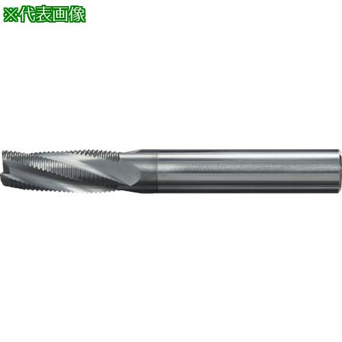 ■TRUSCO 一般鋼粗加工用ラフィングエンドミル(ねじれ角25°)6.0〔品番:AC40TRFE3060〕【4062461:0】[店頭受取不可]