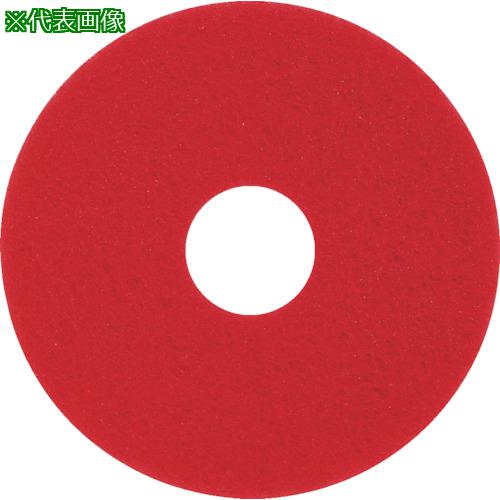 ■3M レッドバッファーパッド 赤 175X82mm (10枚入)〔品番:RED175X82〕【4062825:0】[店頭受取不可]