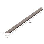 ■ナカニシ ダイヤセラファイバー砥石 平型 1×6×100 #800〔品番:55813〕【4076517:0】[送料別途見積り][掲外取寄][店頭受取不可]