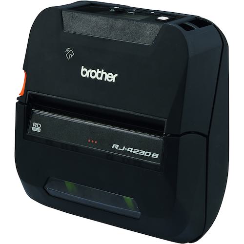 ■brother 4インチ感熱モバイルプリンター (BtoB商品)〔品番:RJ4230B〕【4083348:0】[送料別途見積り][掲外取寄][店頭受取不可]