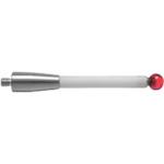 ■RENISHAW M4ルビー球ストレートスタイラス/セラミック軸(メートル法) φ6.0MM &times; L50.0MM &times; EWL38.5MM〔品番:A50003709〕【4086146:0】[店頭受取不可]｜ホームセンターバロー　店