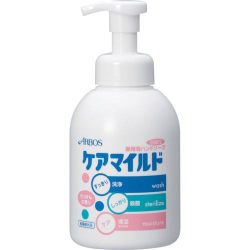 ■アルボース ケアマイルドせっけんの香り 500mL《12本入》〔品番:14328〕【4089584×12:0】[送料別途見積り][法人・事業所限定][外直送][店頭受取不可]