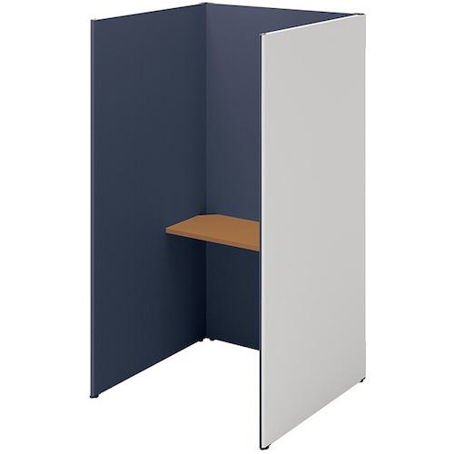 ■NAIKI クローズブース(ソロコート)〔品番:SCP19103TSWDBLMW〕【4098694:0】[送料別途見積り][法人・事業所限定][外直送][店頭受取不可]
