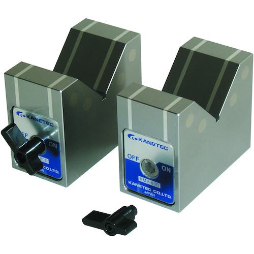 ■KANETEC マグネットVブロック 特級精度(2個1組)〔品番:KMV80DTOKU〕【4099641:0】[法人・事業所限定][外直送元][店頭受取不可]｜ホームセンターバロー　店